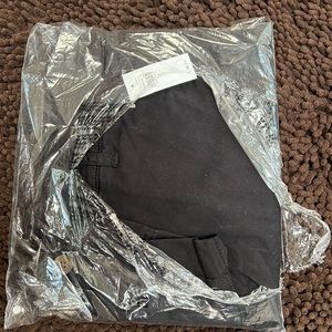Brand new in package black shorts